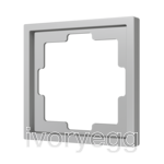 ZS70. 1-gang Frame - Silver