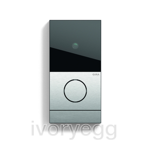 System 106 1-Gang Video Door Station with blank module