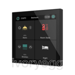 CX40. KNX capacitive touch panel 4" - Anthracite