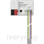 Push Button interface, 2-gang Comfort for KNX