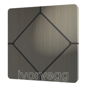 TAP-5 ORE Touch Switch - Volt Free (Dry Contact) - Lutron - QSE-CI-WCI, Brushed Jordan Bronze