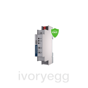 KNX IP Secure router and interface