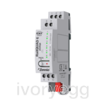 RailQUAD 6. Input module with 6 analog-digital inputs for DIN rail with status indicator LEDs.