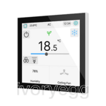 CX40. KNX capacitive touch panel 4" - White