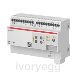Blind/Roller Shutter Actuator, 8-fold, 24 V DC, Manual Operation, MDRC