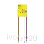 Flush-mounted dimmer for R and C loads