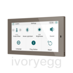 CX50. Capacitive touch panel 5" - Mocha