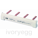 Busbar, 1 Phase, 4 Contacts