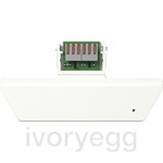 Temperature sensor module with humidity measurement for Gira G1 - white