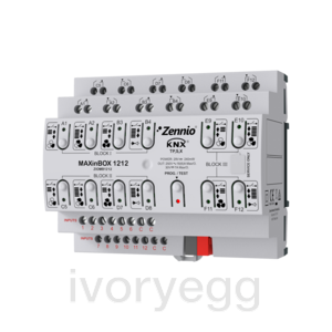 MAXinBOX 1212. KNX Multifunction actuator with KNX Secure - 12 outputs 16 A / 12 inputs A/D
