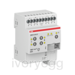 Blind/Roller Shutter Actuator, 4-fold, 24 V DC, Manual Operation, MDRC
