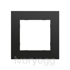 Mounting frame System 70 black matt