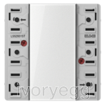 KNX F50 LS range Universal push-button module 3-gang