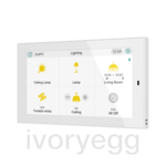 CX50. Capacitive touch panel 5" - White