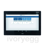 Control center for LUXORliving and indoor station for video/intercom systems - black