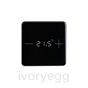 KNX eTR 101 - KNX room temperature controller, jet black RAL 9005