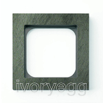 Frame - 1 gang - fer forge grey