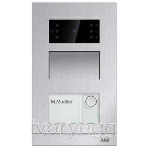 ABB IP Mini Video Outdoor Station FM, 1 button