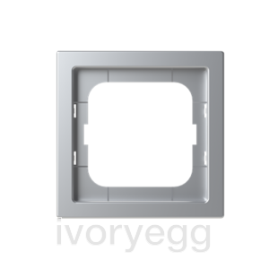 Cover frame 1-gang - Pure Stainless Steel