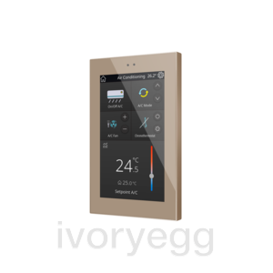 Z50. Colour capacitive touch panel (5" display) - Champagne