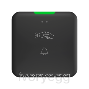 IWAC OUT In Wall Access Controller, Outdoors, Anthracite with doorbell