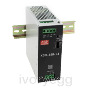 Ultra Slim Din Rail Power Supply 480W 24V