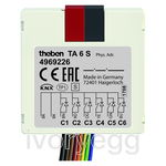 KNX Universal Input, 6-way key interface