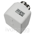 MDT KNX RF+ Radiator Thermostat with display and long-life battery, Secure