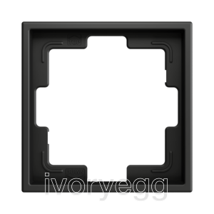 ZS70. 1-gang Frame - Anthracite