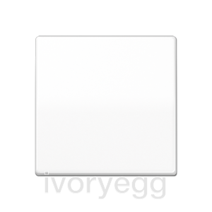 LB Management AS range, Standard centre plate, white