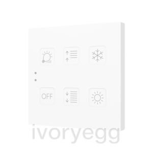Tecla RGB 6. PC-ABS Capacitive push button - 6 buttons - Custom