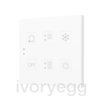 Tecla RGB 6. PC-ABS Capacitive push button - 6 buttons - Custom