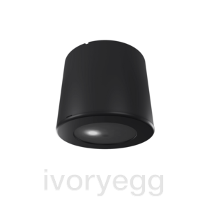 Surface installation accessory for EyeZen motion detectors - black
