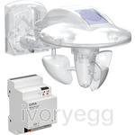 Weather sensor with weather control unit for KNX
