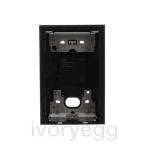 41382F-B - Flush-mounted box, 1/2, black