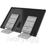 Base foot surface-mounted M video home station 7 Door communication black matt