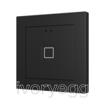 Tecla RGB 55 X1. PC-ABS Capacitive push button 55x55 - 1 button - Anthracite