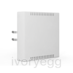 KNX CO2 / VOC Combi Sensor 55, White glossy finish