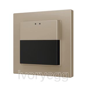 Presentia W0. KNX presence detector for wall mounting - Champagne
