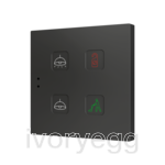 Tecla 4. PC-ABS Capacitive push button - 4 buttons - Custom