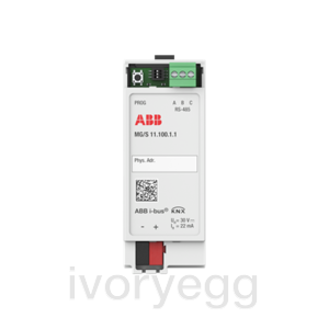 Modbus RTU-KNX TP Gateway, 100 Points, MDRC