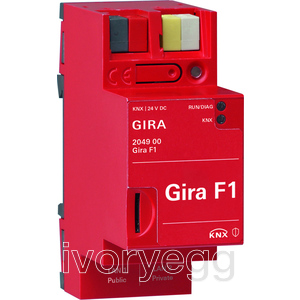 Gira F1 KNX bridge / SIP door stations