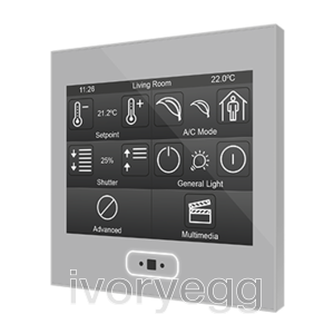 Z35 V3 Capacitive touch panel - Silver