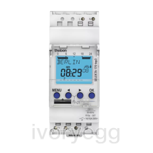 SELEKTA 170 top3 Astronomical time switch with weekly program