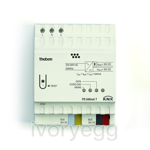 Power supply 640mA T KNX