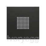 ZS70. RingBOX - KNX Doorbell cover 70X70 mm - Anthracite