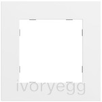 Mounting frame System 70 pure white matt