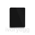 Eve Pro 12.9" 3rd, 4th and 5th Gen iPad frame - brushed aluminium