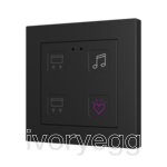 Tecla RGB 55 X4. PC-ABS Capacitive push button 55x55 - 4 buttons - Custom