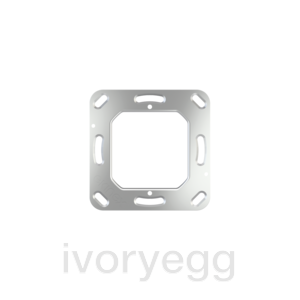 Square mounting support, for 71 series and 4-channel FF buttons